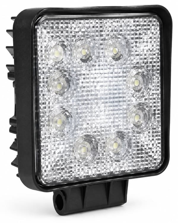 Rectangular Work Lamp 24W 12-24V