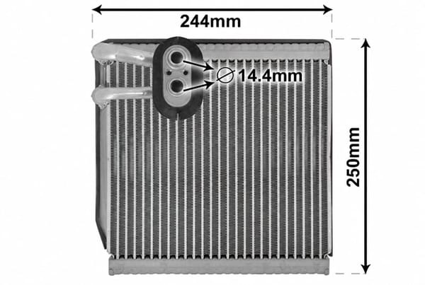 A/C Evaporator - Kia Picanto 2011-2017