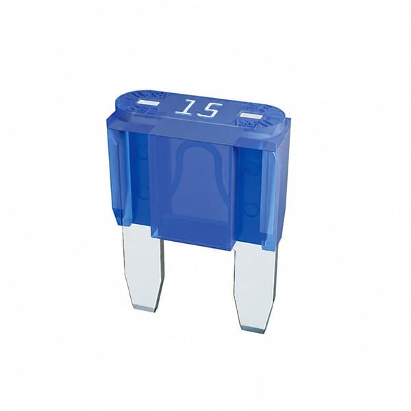 Mini Fuse Assorted Colours 2A, 3A, 5A, 7.5A, 10A, 15A, 20A, 25A (price per 100 pcs)