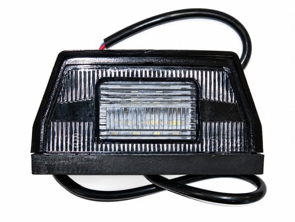 High Number Plate Lamp