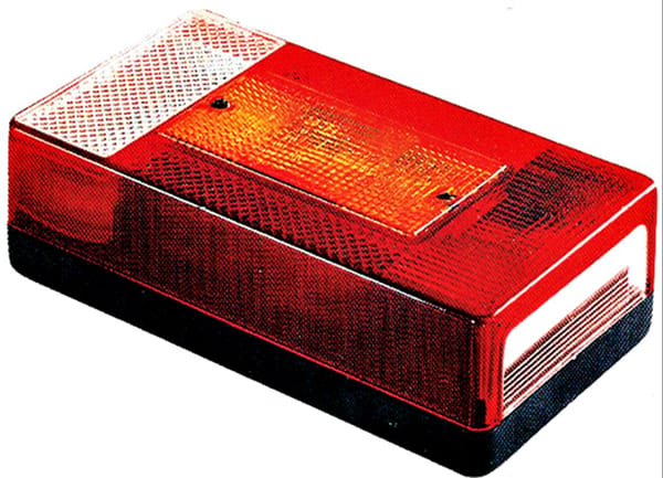 Universal Rear Lamp + Fog, 5 Functions