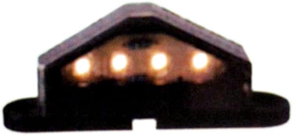 Number Plate Lamp 4 LED 10-30V