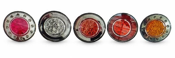 Round LED Rear Fog Lamp - YUTONG Bus