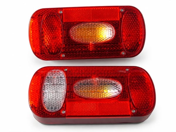 Rear Trailer Fog Lamp + Wire