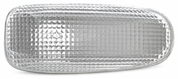 Oval White Side Lamp (Snap-In) - Mercedes
