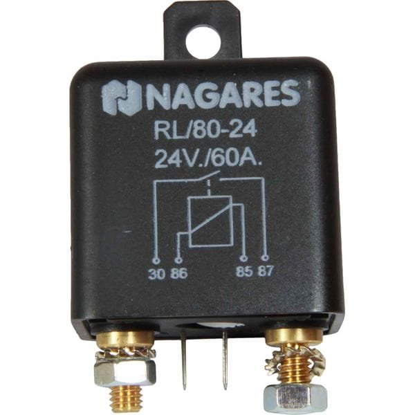 Relay 24V 60A Screw Terminals