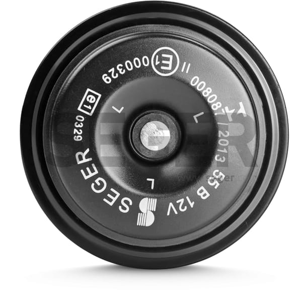 Flat Horn 76 mm 12V SEGER - Set