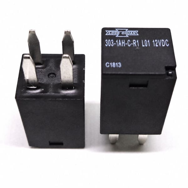 Small Relay 4 Pins 12V for ATV