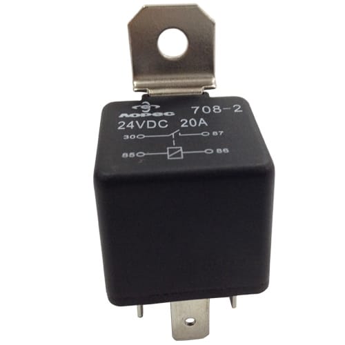 Relay 5 Pins 12V 87A + Metal Bracket