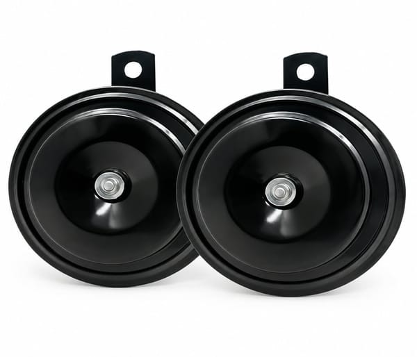 Flat Horn 92 mm 12V - Set of 2 pcs