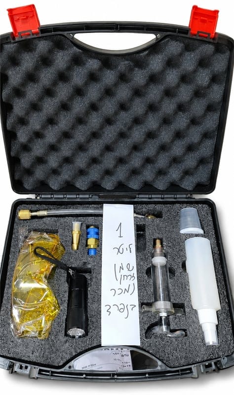 Complete UV Leak Detection Test Kit Set in Case