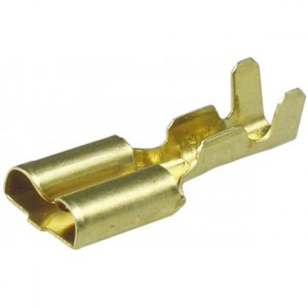 Female Wire Terminal SZ + Tab (100 pcs in a Box)