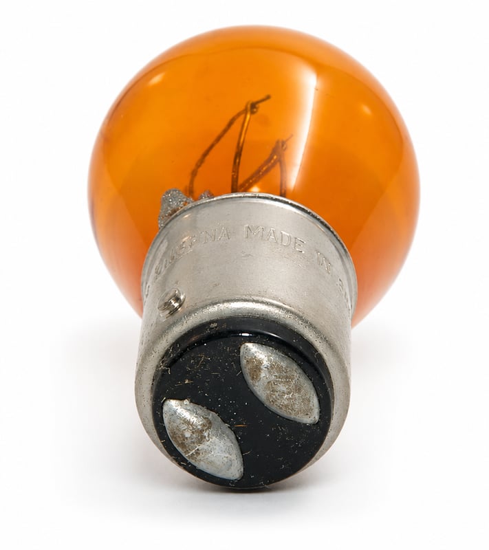 Amber Bulb 12V 21/5W 2 Contacts JAGAN
