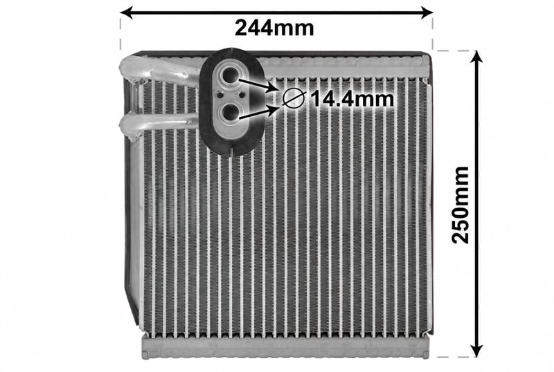 A/C Evaporator - Kia Picanto 2011-2017