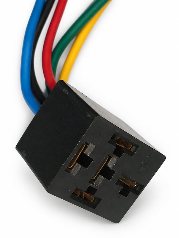 Relay Socket 5 Pins + Wires