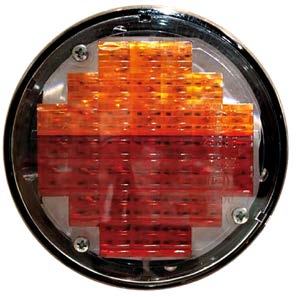 LED Rear Lamp 122 mm - Bus