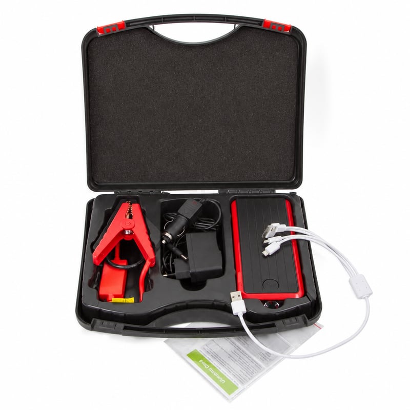 Jump Starter 18,000MA + Charger