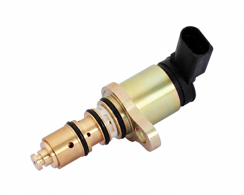Control Valve + Bracket + Plug - Volkswagen Sanden