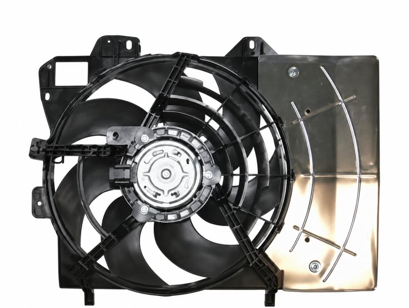 Fan + Shroud - Peugeot 207 / 1007 / Citroen C2 / C3