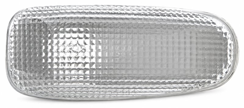 Oval White Side Lamp (Snap-In) - Mercedes