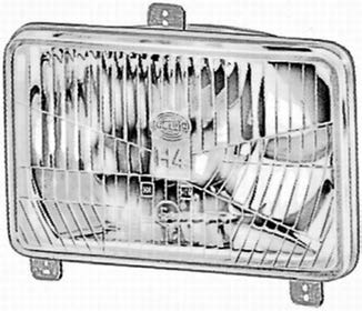 Rectangular Lamp 3 Pin - Ferguson Tractor