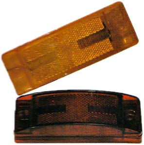 Universal Red LED Rear Brake Lamp 24V
