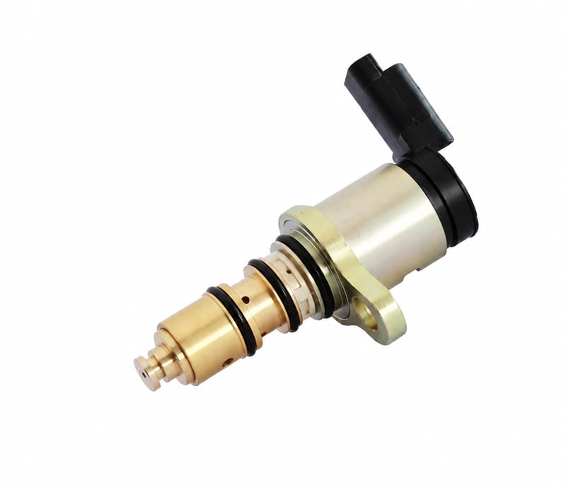 Control Valve Plug + Bracket - Peugeot Denso