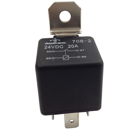 Relay 5 Pins 12V 87A + Metal Bracket