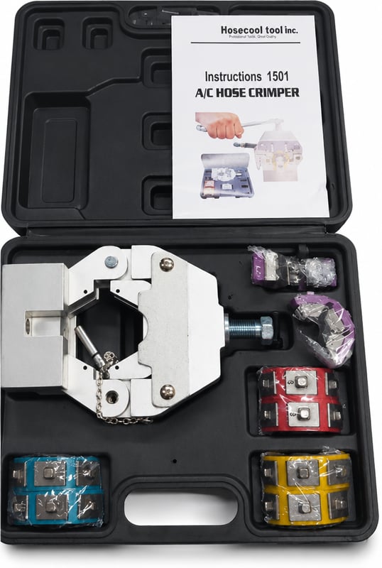 Complete Mechanical Fitting Crimper R134