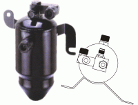 Large Receiver Drier - Citroen Berlingo 1996+