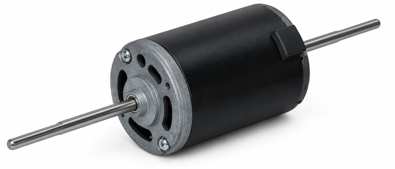 Blower Motor 24V Dual Shaft 2 Wires