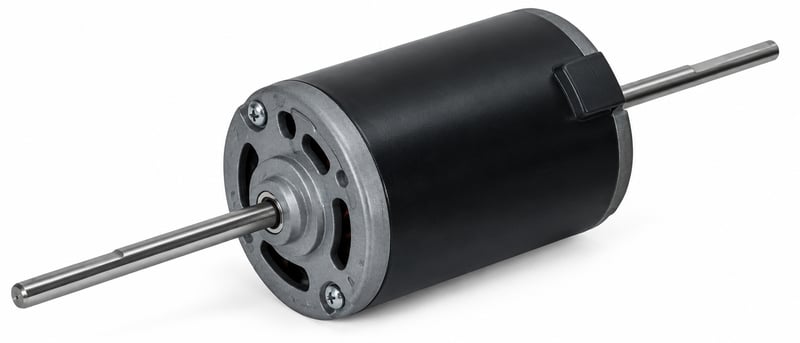 Blower Motor 24V Dual Shaft 2 Wires