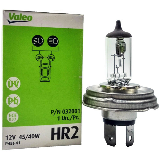 Halogen Headlamp Bulb HR2 12V 40/45W VALEO