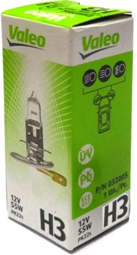 Bulb H3 12V 55W + Wire VALEO