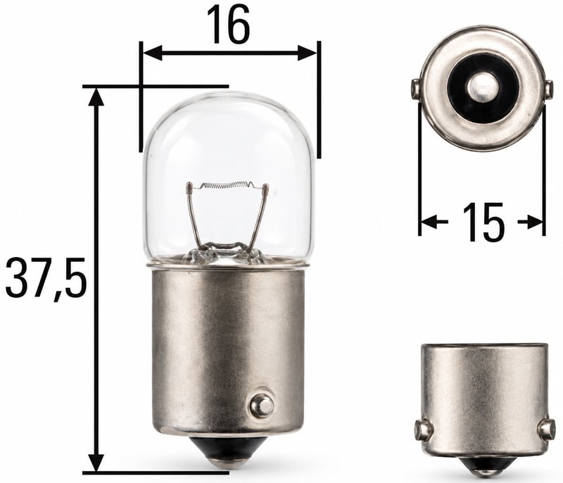 Genuine Bulb 24V 5W BA15S Base VALEO